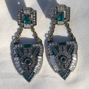 Jardins du Trocadero Statement Earrings